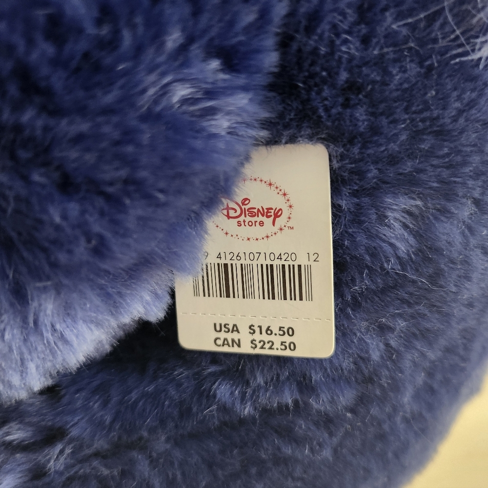 Tarzan Turk Plush Exclusive Disney Store Ape Gorilla Blue 12" Plush, New - Picture 9 of 10